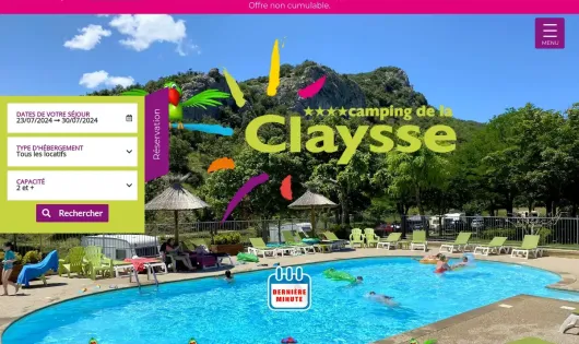 CAMPING DE LA CLAYSSE