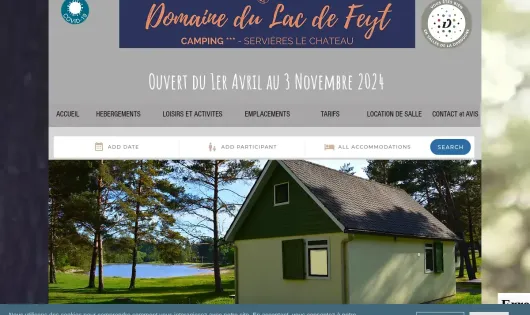 CAMPING LE DOMAINE DU LAC DE FEYT