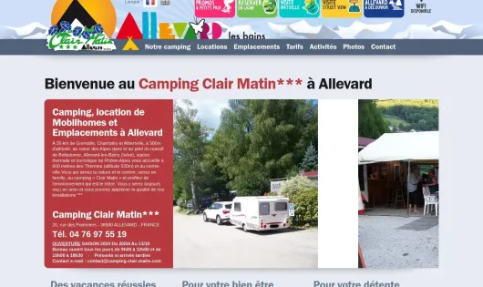 CAMPING CLAIR MATIN