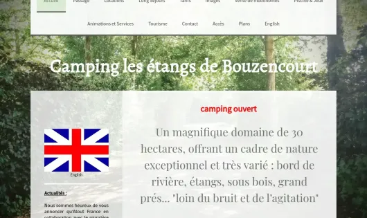 CAMPING LA FERME DE BOUZENCOURT