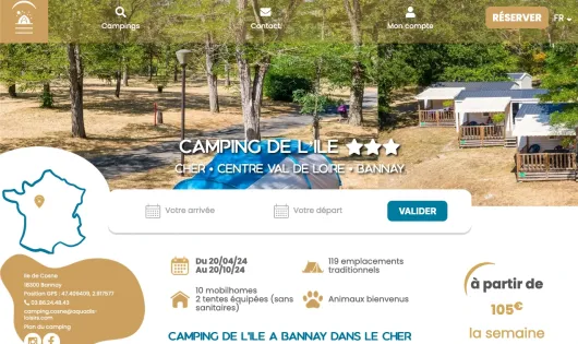 CAMPING DE L'ILE