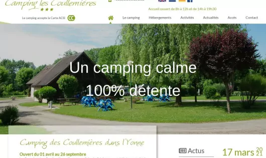 CAMPING MUNICIPAL LES COULEMIERES