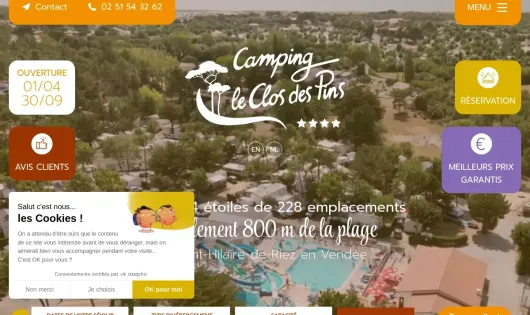 CAMPING LE CLOS DES PINS