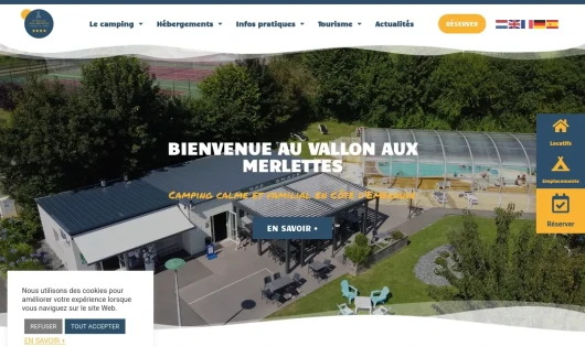 CAMPING LE VALLON AUX MERLETTES