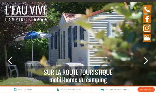 CAMPING L'EAU VIVE