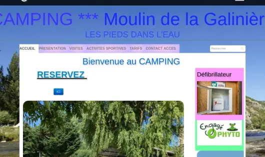 CAMPING MOULIN DE LA GALINIÈRE
