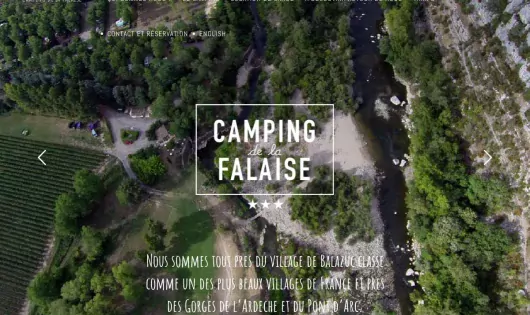 CAMPING DE LA FALAISE