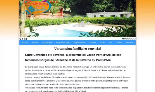 CAMPING PARC SAINT SAUVAYRE