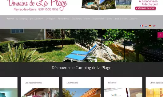 CAMPING DOMAINE DE LA PLAGE