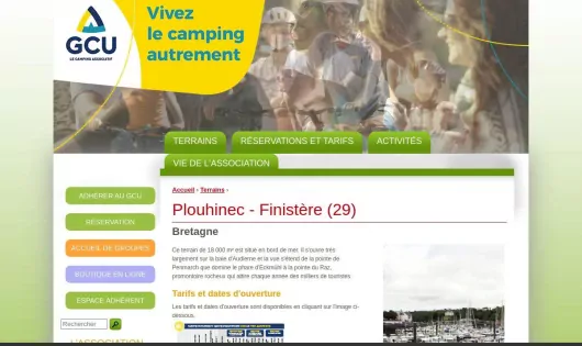 CAMPING GCU PLOUHINEC