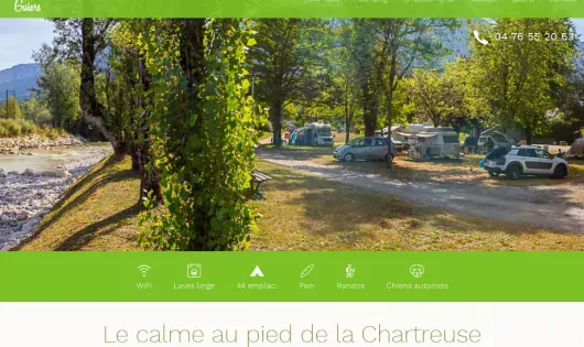 CAMPING MUNICIPAL LES BERGES DU GUIERS