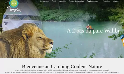 CAMPING COULEUR NATURE
