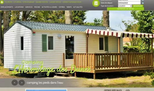 CAMPING L'HERMITAGE DES DUNES