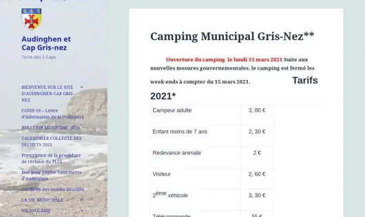 CAMPING MUNICIPAL DU GRIS NEZ