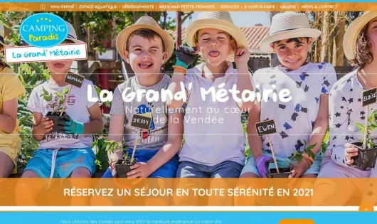 CAMPING LA GRAND' MÉTAIRIE