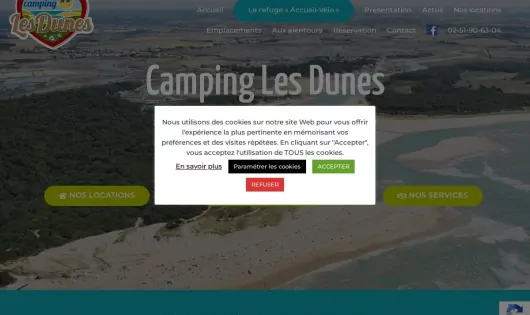 CAMPING LES DUNES