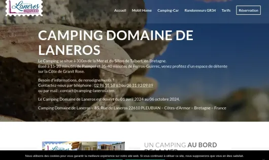 CAMPING DOMAINE DE LANEROS