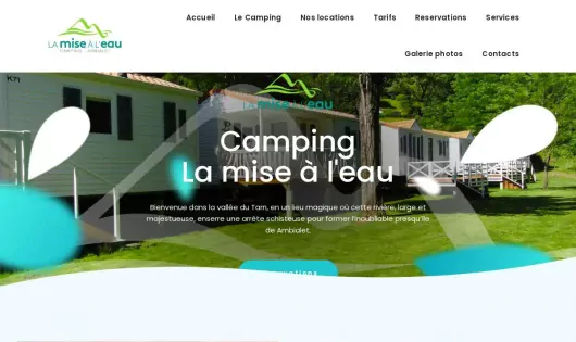 CAMPING LA MISE À L'EAU