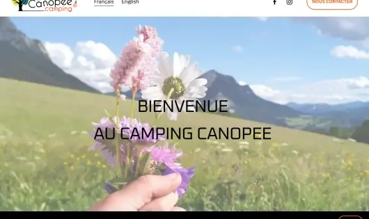 CAMPING CANOPÉE