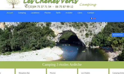 CAMPING LES CHÊNES VERTS